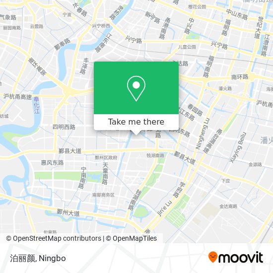 泊丽颜 map