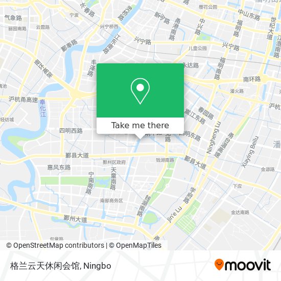 格兰云天休闲会馆 map
