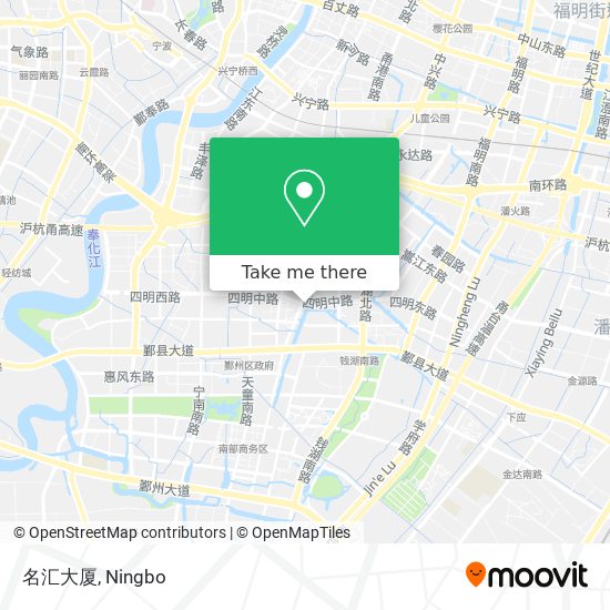 名汇大厦 map
