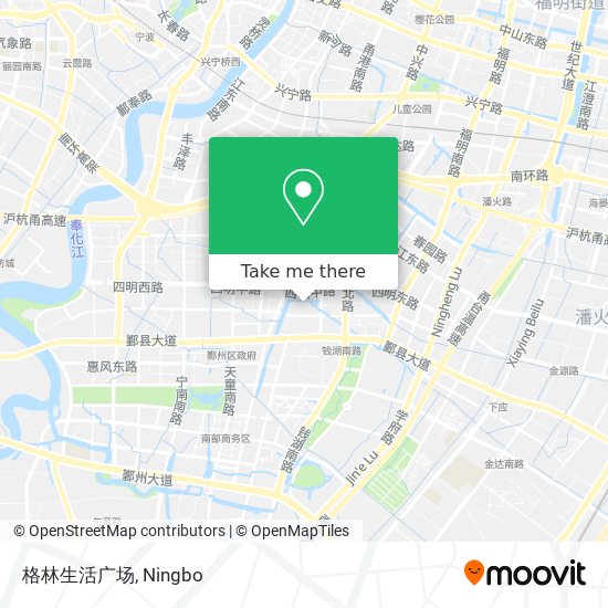 格林生活广场 map