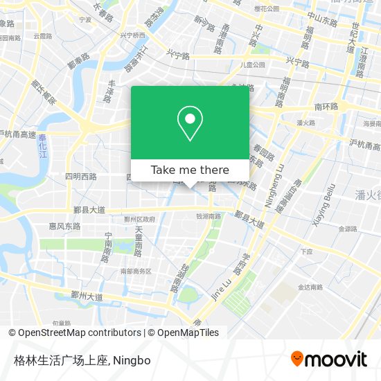 格林生活广场上座 map