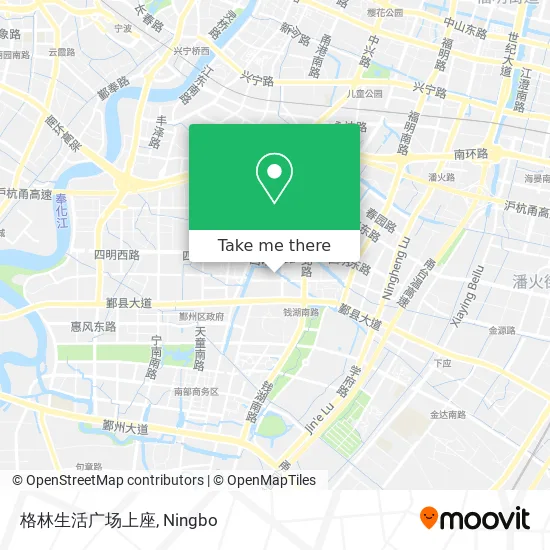 格林生活广场上座 map