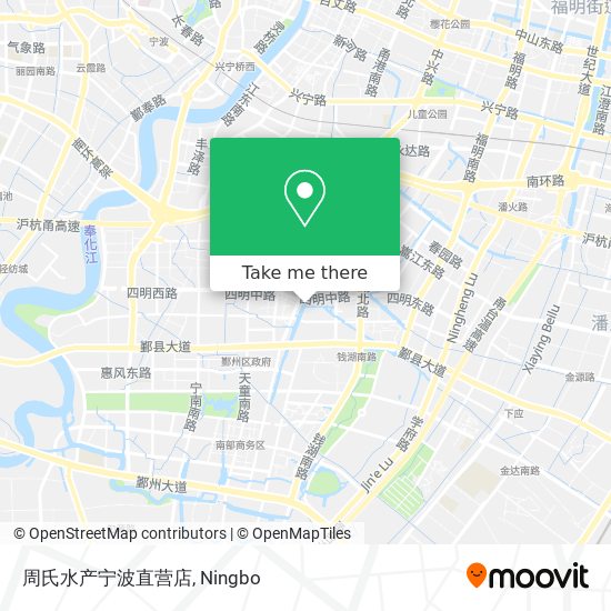 周氏水产宁波直营店 map