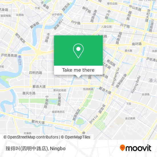 辣得叫(四明中路店) map