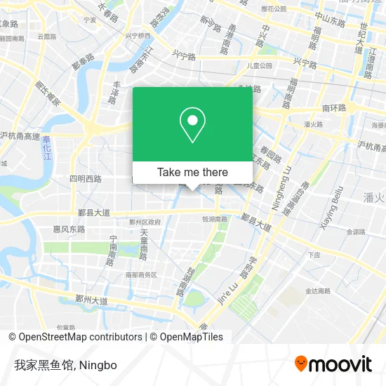 我家黑鱼馆 map