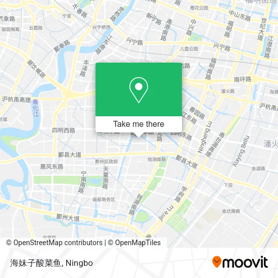 海妹子酸菜鱼 map