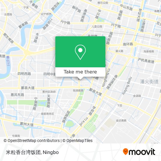 米粒香台湾饭团 map