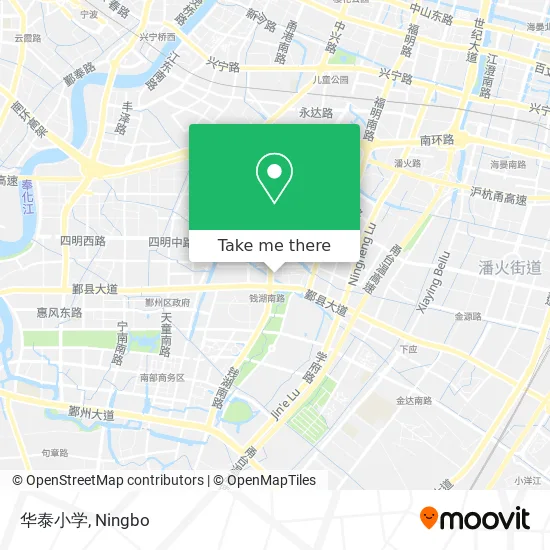 华泰小学 map