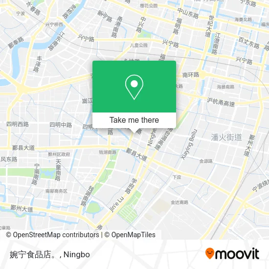 婉宁食品店。 map