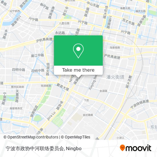 宁波市政协中河联络委员会 map