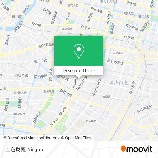 金色珑庭 map