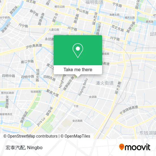 宏泰汽配 map