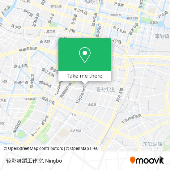 轻影舞蹈工作室 map