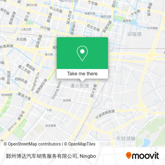 鄞州博达汽车销售服务有限公司 map