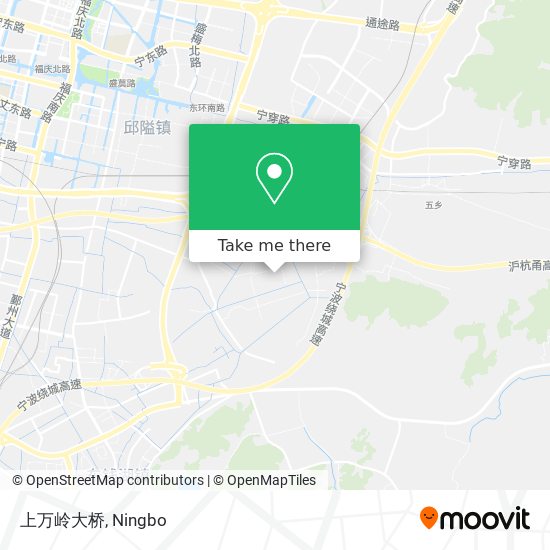 上万岭大桥 map