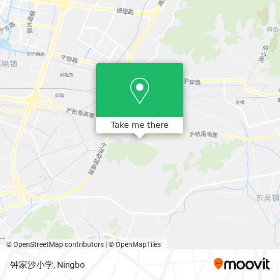 钟家沙小学 map