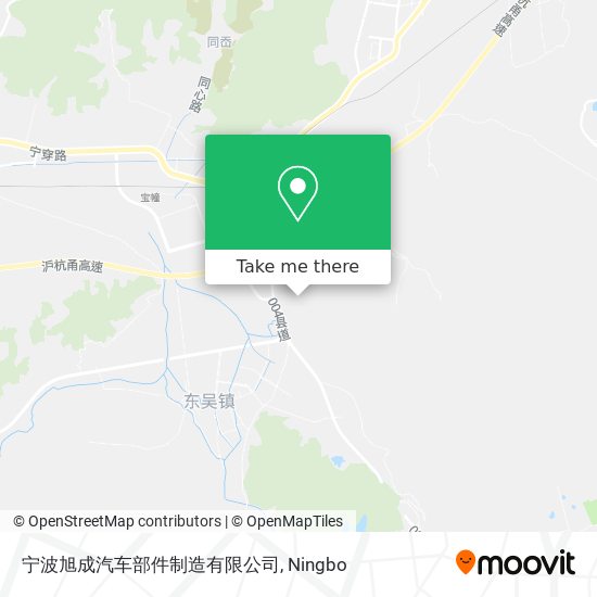 宁波旭成汽车部件制造有限公司 map