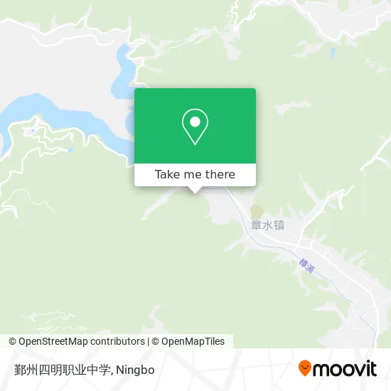 鄞州四明职业中学 map