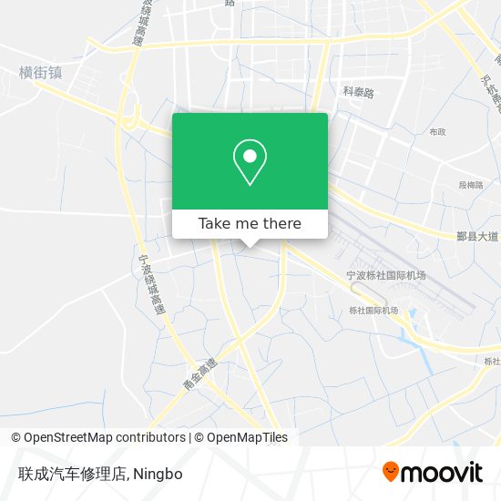 联成汽车修理店 map