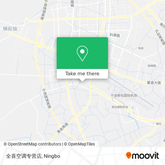 全喜空调专营店 map