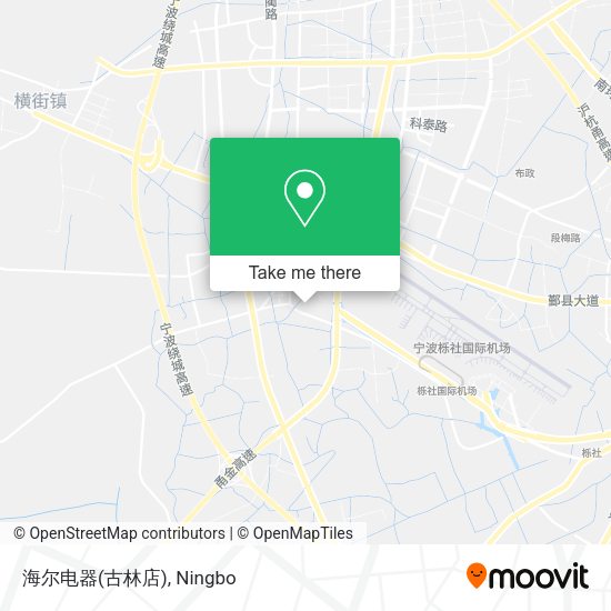 海尔电器(古林店) map