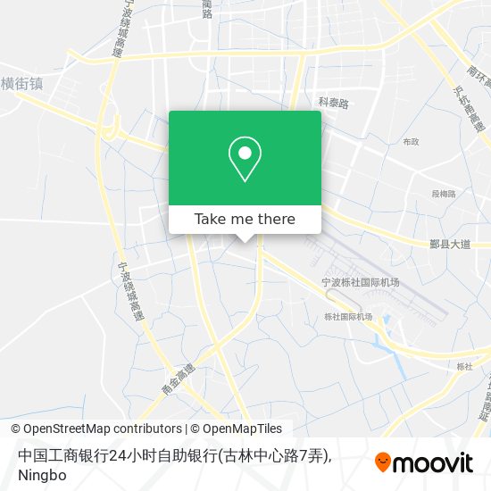 中国工商银行24小时自助银行(古林中心路7弄) map