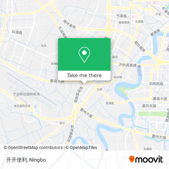 开开便利 map