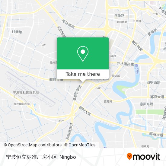 宁波恒立标准厂房小区 map