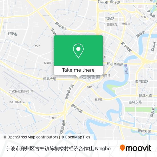 宁波市鄞州区古林镇陈横楼村经济合作社 map