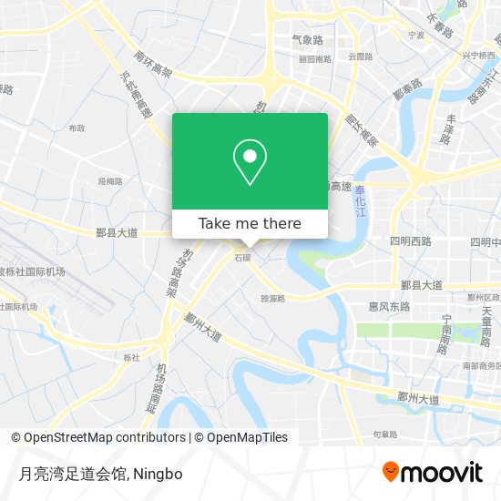月亮湾足道会馆 map