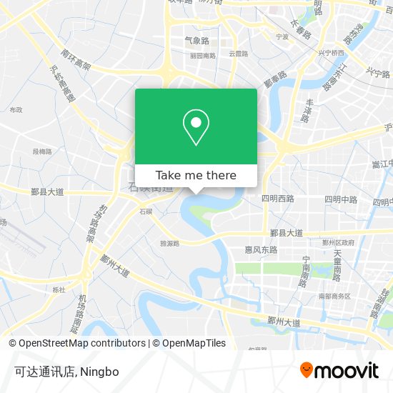 可达通讯店 map