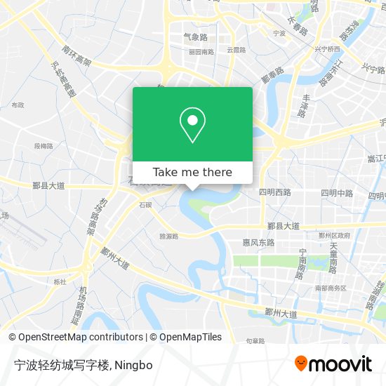 宁波轻纺城写字楼 map