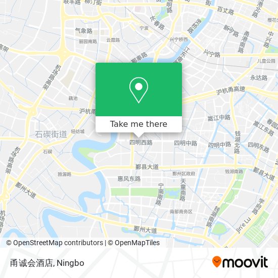 甬诚会酒店 map