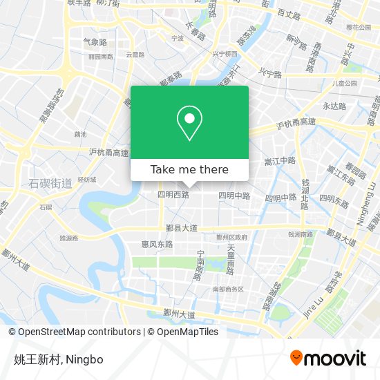 姚王新村 map