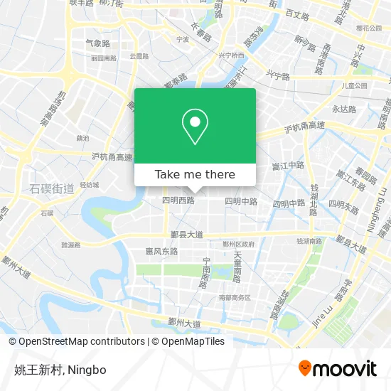 姚王新村 map