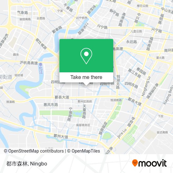 都市森林 map