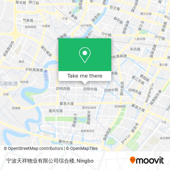 宁波天祥物业有限公司综合楼 map