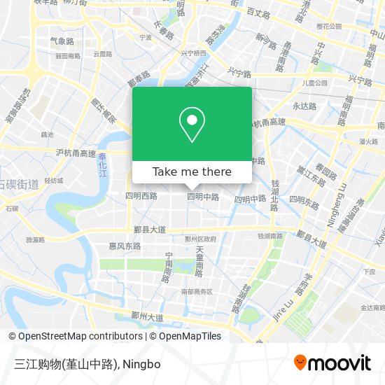 三江购物(堇山中路) map