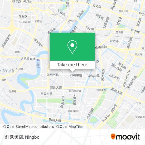 红跃饭店 map