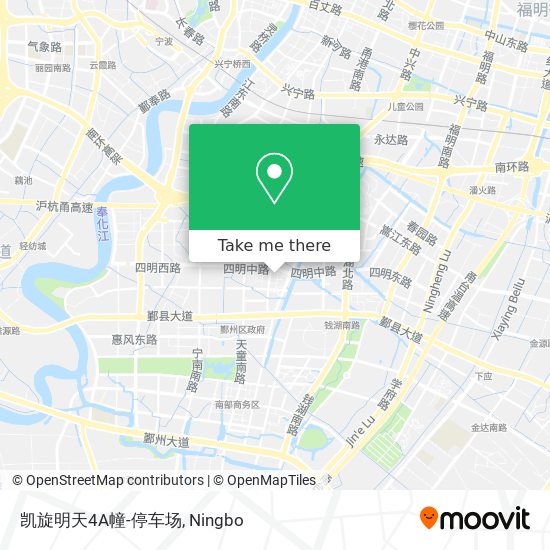 凯旋明天4A幢-停车场 map