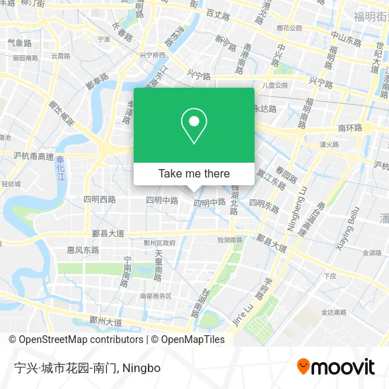 宁兴·城市花园-南门 map