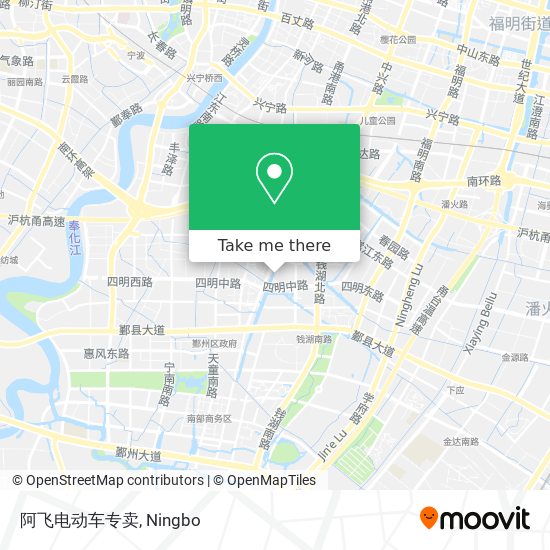 阿飞电动车专卖 map