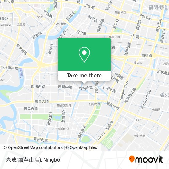 老成都(堇山店) map