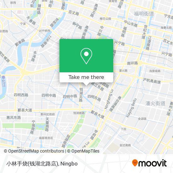 小林手烧(钱湖北路店) map