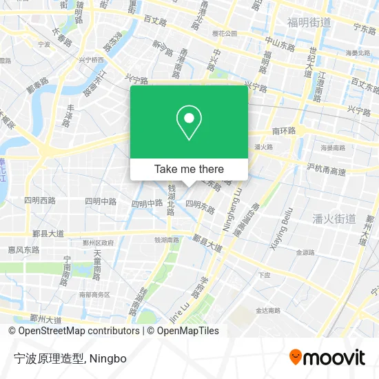 宁波原理造型 map