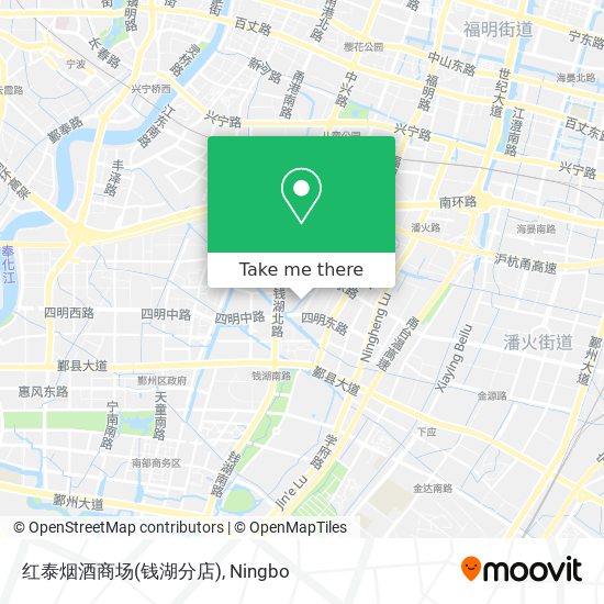 红泰烟酒商场(钱湖分店) map