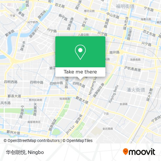 华创朗悦 map