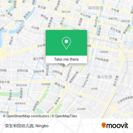 荣安和院幼儿园 map