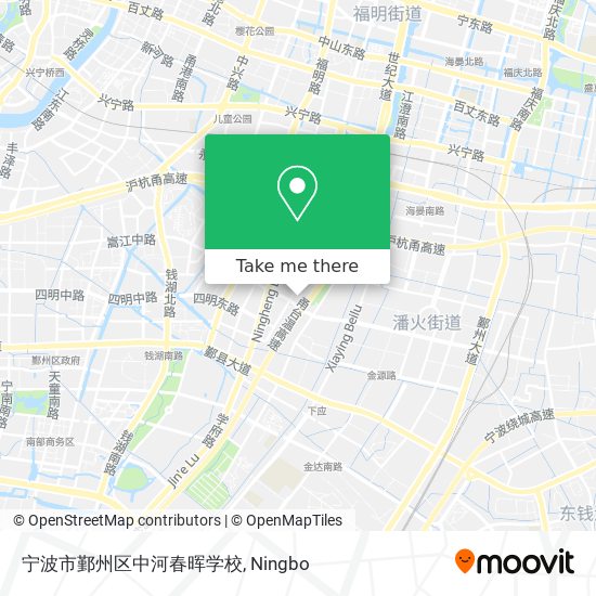 宁波市鄞州区中河春晖学校 map