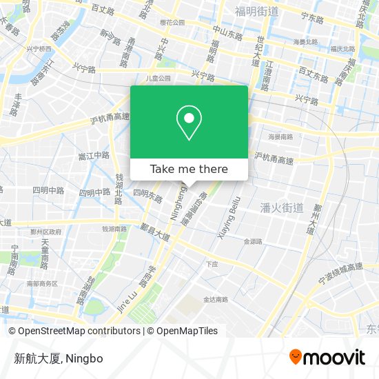 新航大厦 map